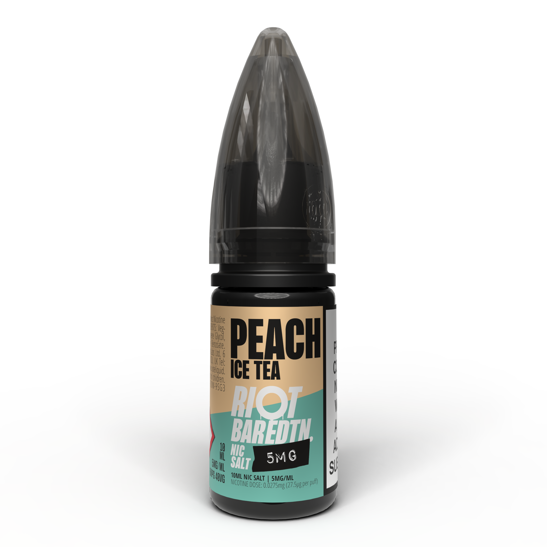 Riot BAR EDTN - Peach Ice Tea - Nic Salt E-Liquid – 10ml